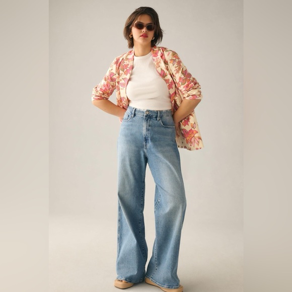 Anthropologie x Dolan Linen Floral Blazer - Picture 9 of 10